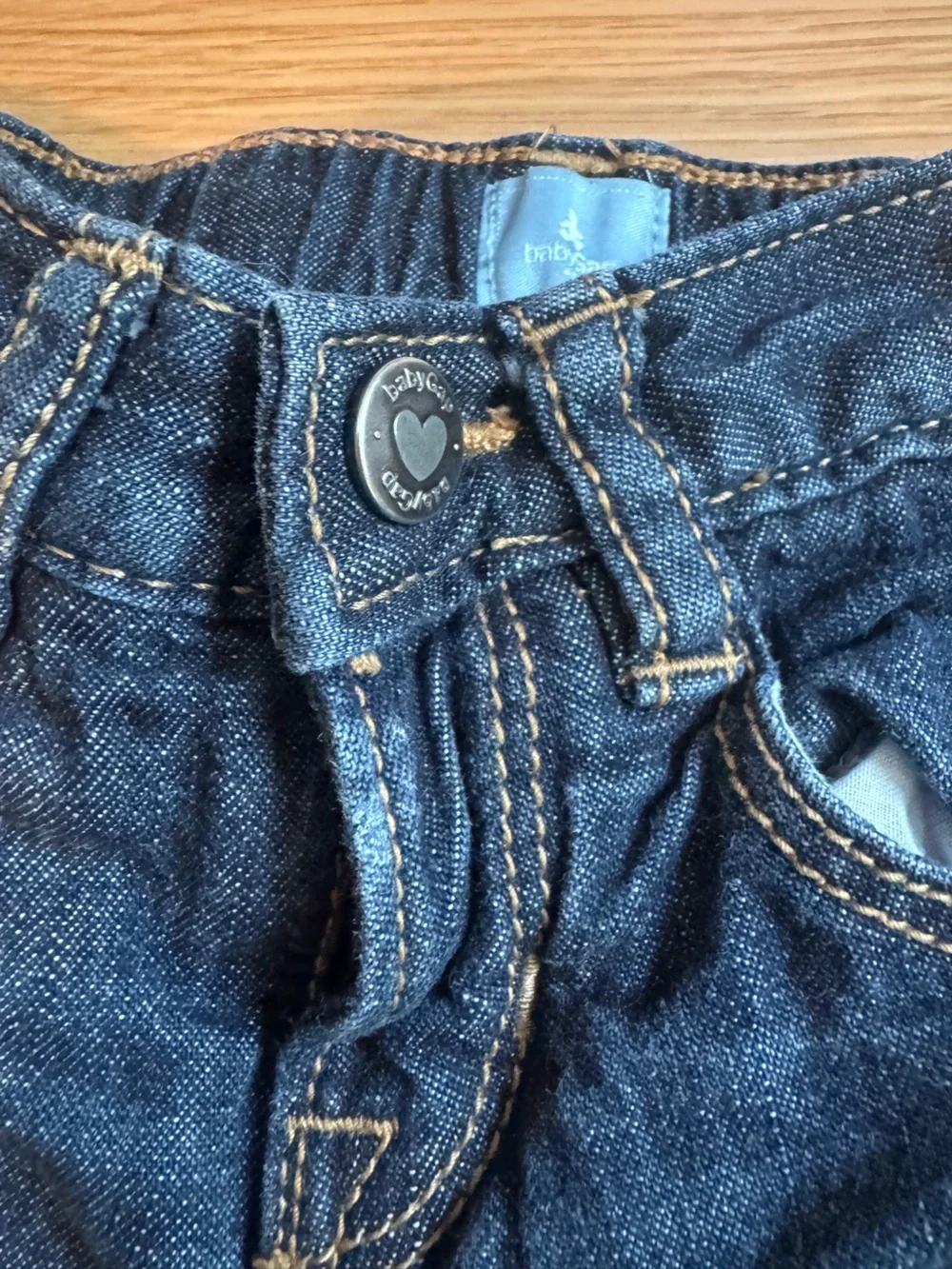 Baby GAP Fleece Lined Denim Jeans